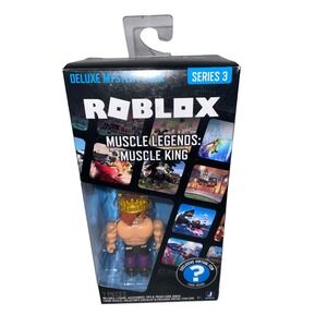 Roblox Series 3 Muscle Legends: Muscle King 3-Inch Deluxe  Pack New